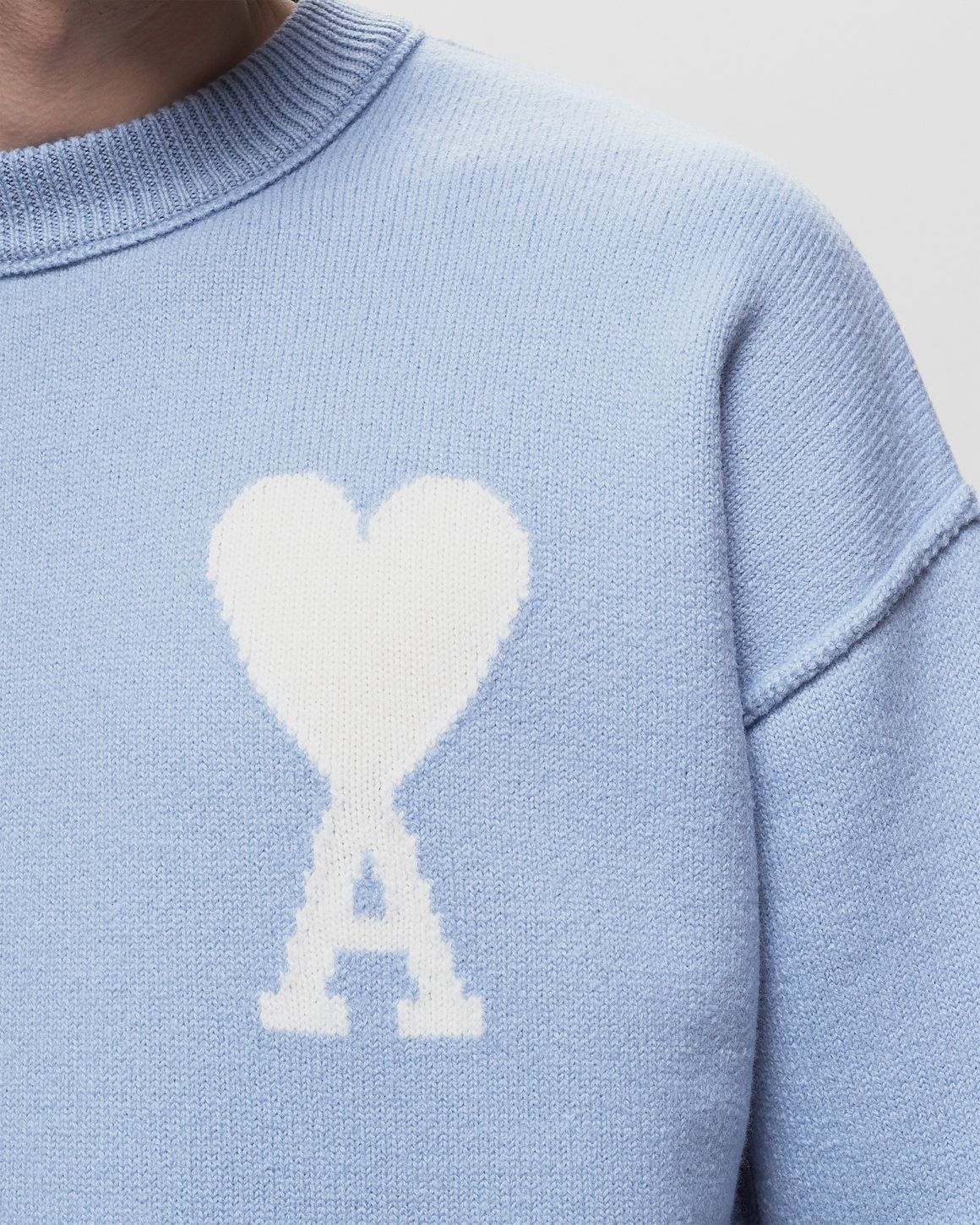 ami heart sweater