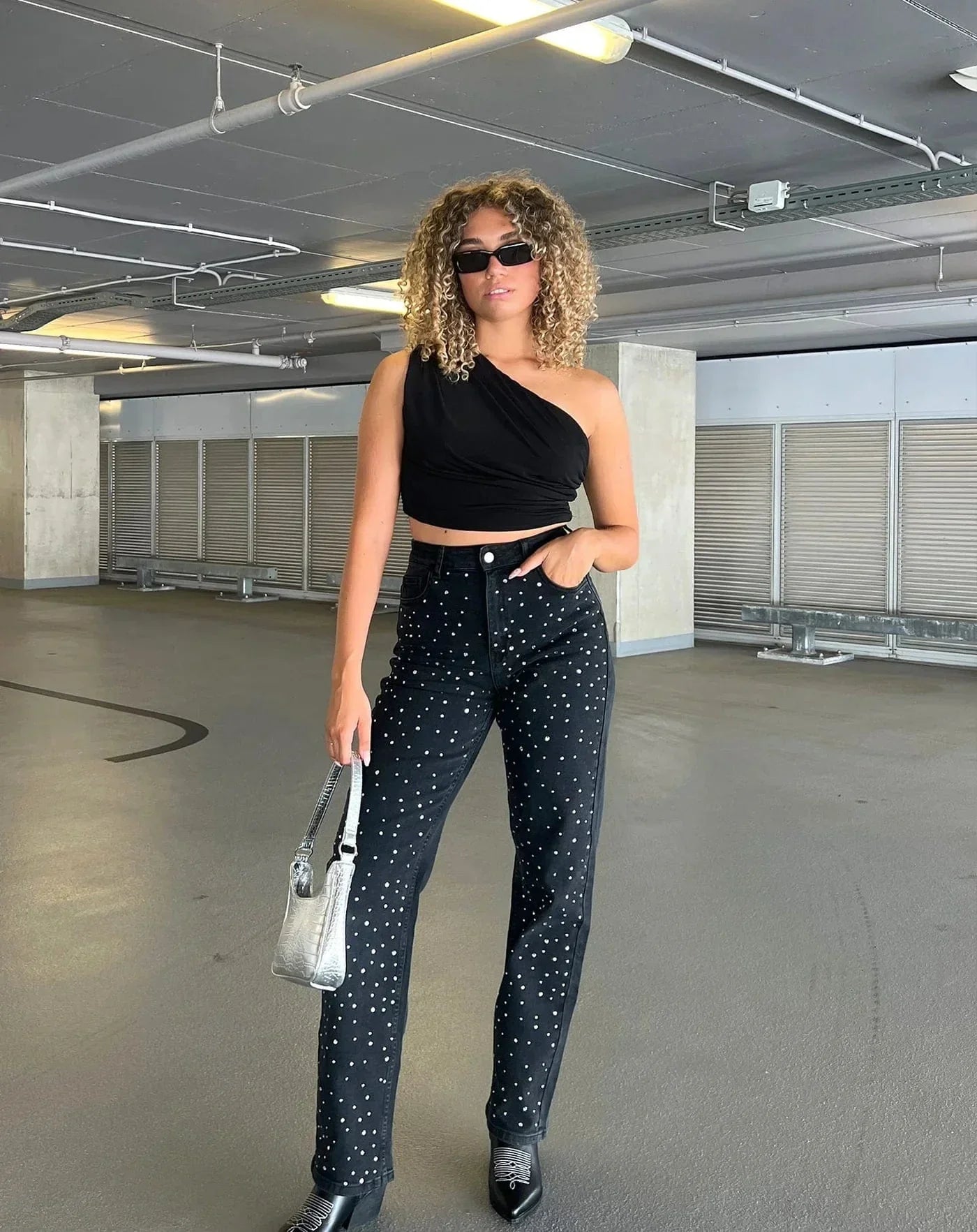 Denim Glitter Sparkle Jeans