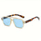 Giallo Montatura Blu Lente