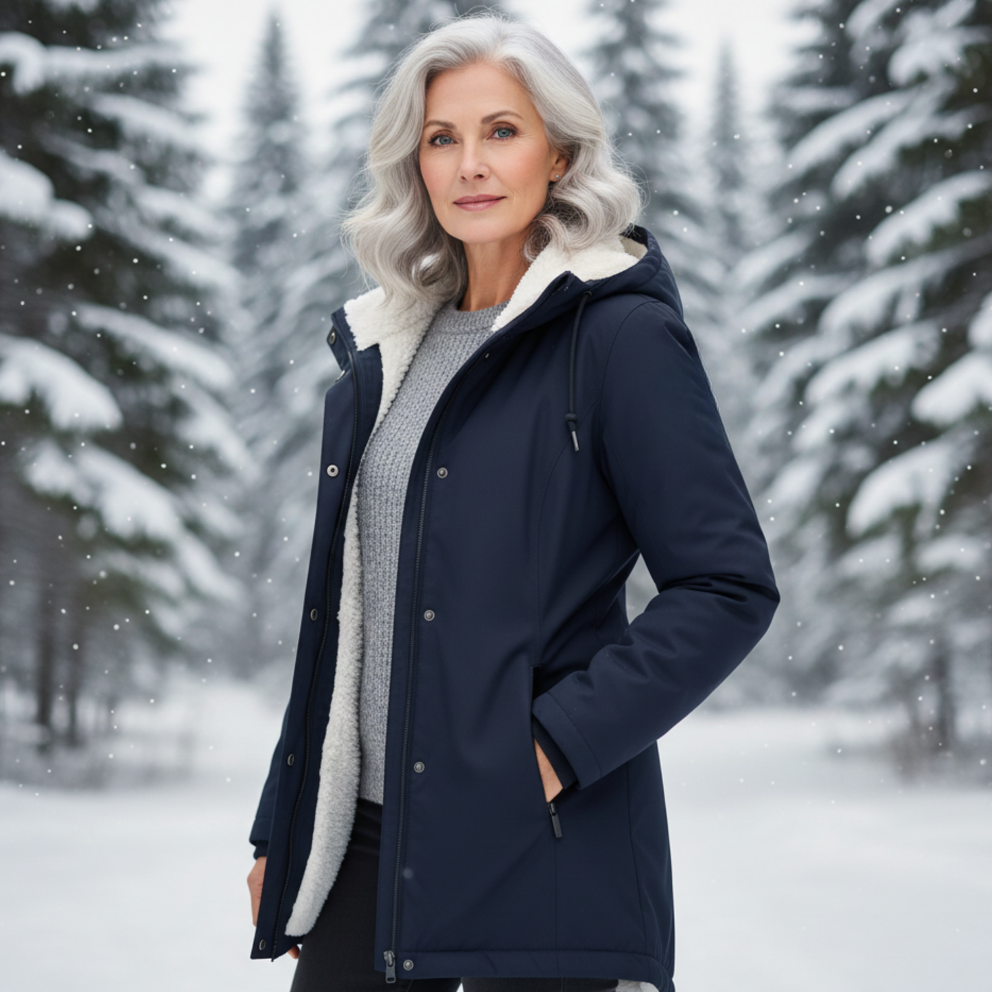 Adeline | Veste Longue Imperméable
