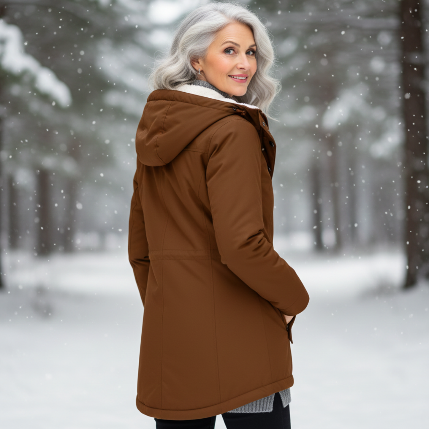 Adeline | Veste Longue Imperméable