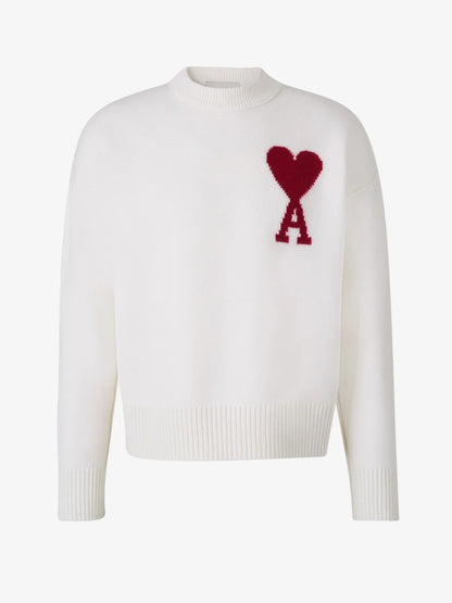 ami heart sweater