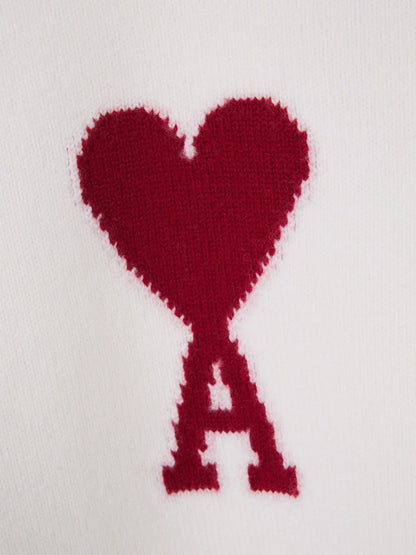 ami heart sweater