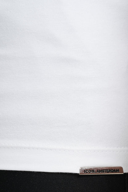 THE MUSCLE BASIC T-SHIRT - WHITE