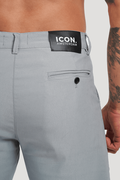 THE AVANI SHORTS - LIGHT GREY