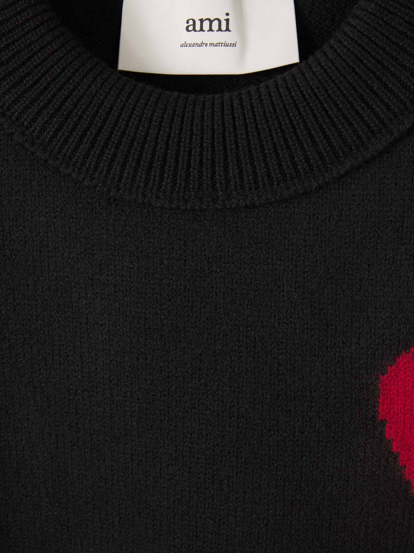 ami heart sweater