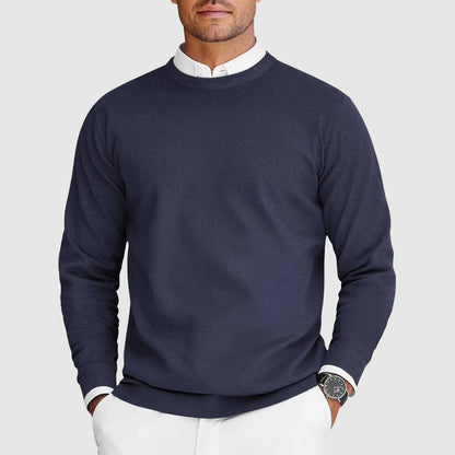 Matteo™ | Maglione Girocollo da Uomo in Maglia Fine