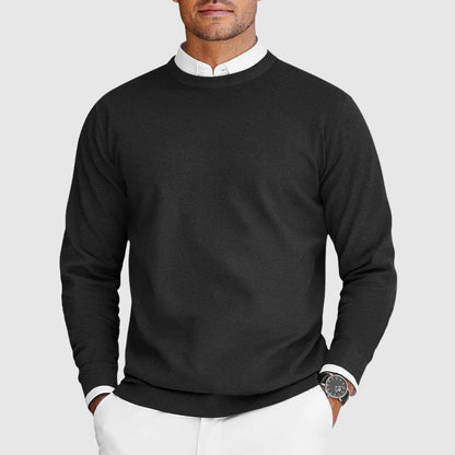 Matteo™ | Maglione Girocollo da Uomo in Maglia Fine