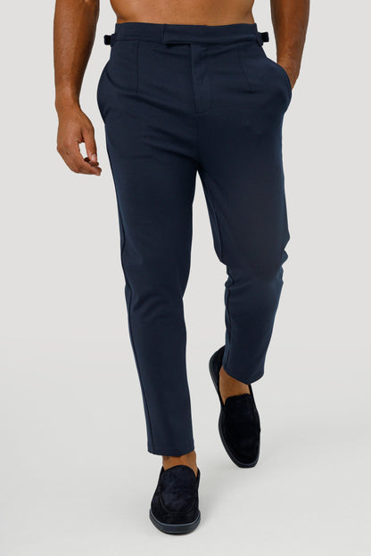 THE ALESSIO TROUSERS - NAVY BLUE