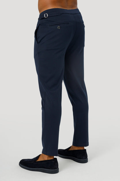 THE ALESSIO TROUSERS - NAVY BLUE