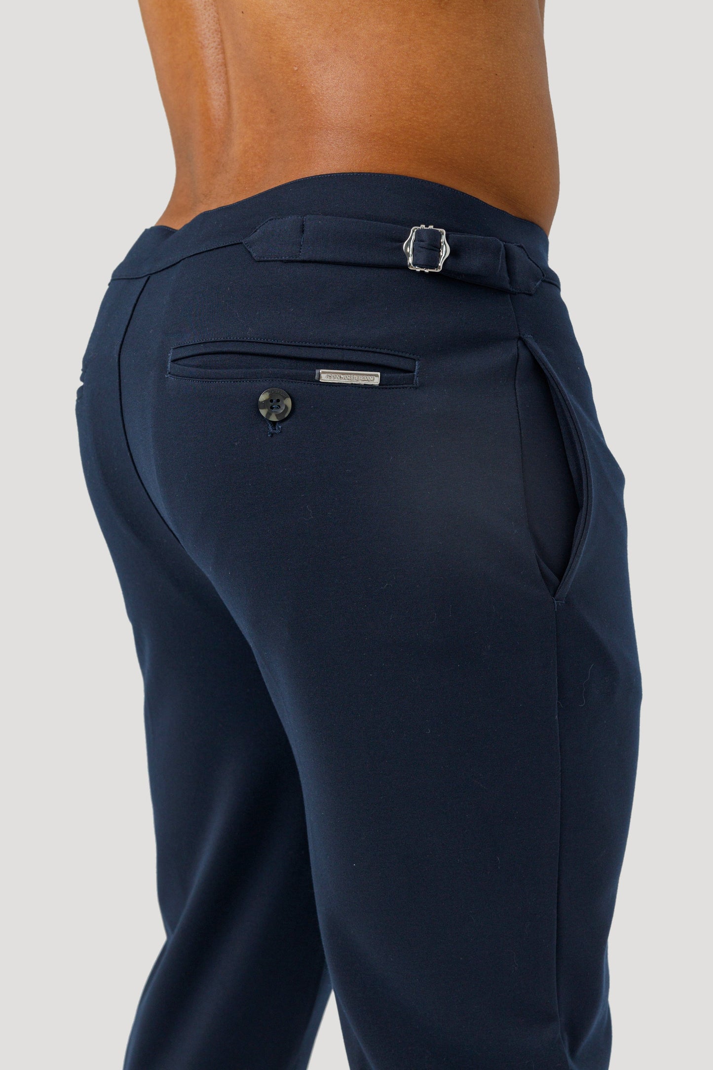 THE ALESSIO TROUSERS - NAVY BLUE