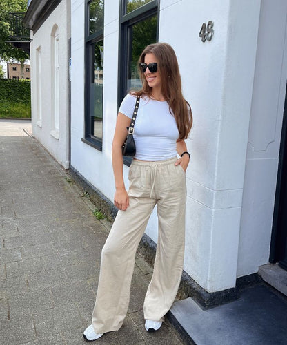 Linnen Broek unisex | 1+1 FREE