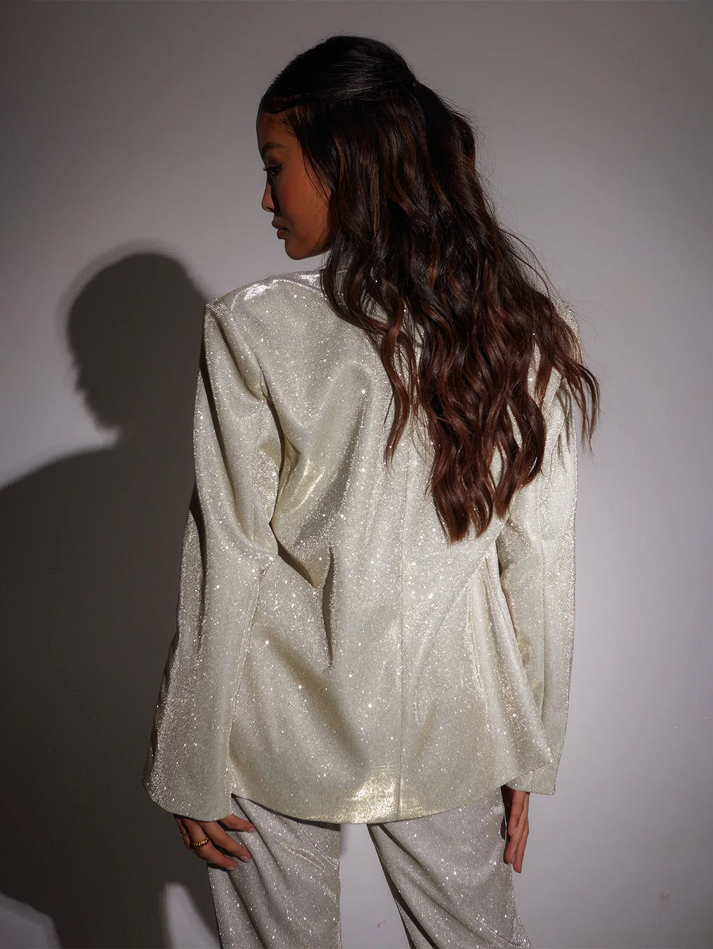KATESUIT I GLITTER PARTY-SUIT VOOR DAMES 