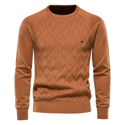 Theodor | Pullover Da Uomo Con Motivo A Rombi