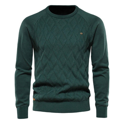 Theodor | Pullover Da Uomo Con Motivo A Rombi