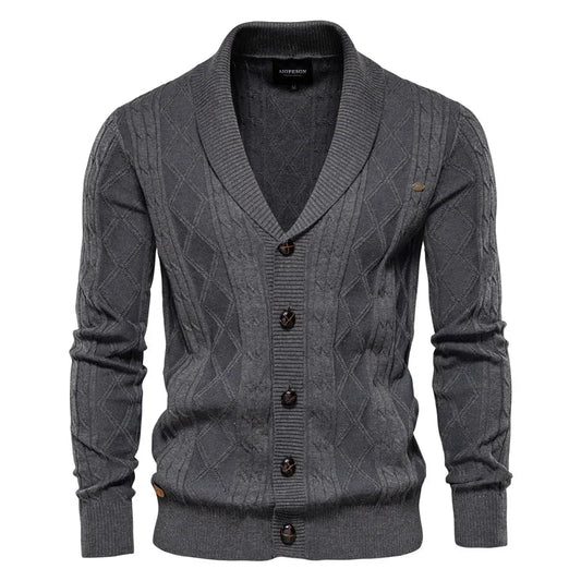 Waldemar | Cardigan Da Uomo Con Knopfleiste