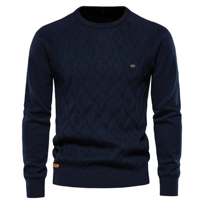 Theodor | Pullover Da Uomo Con Motivo A Rombi