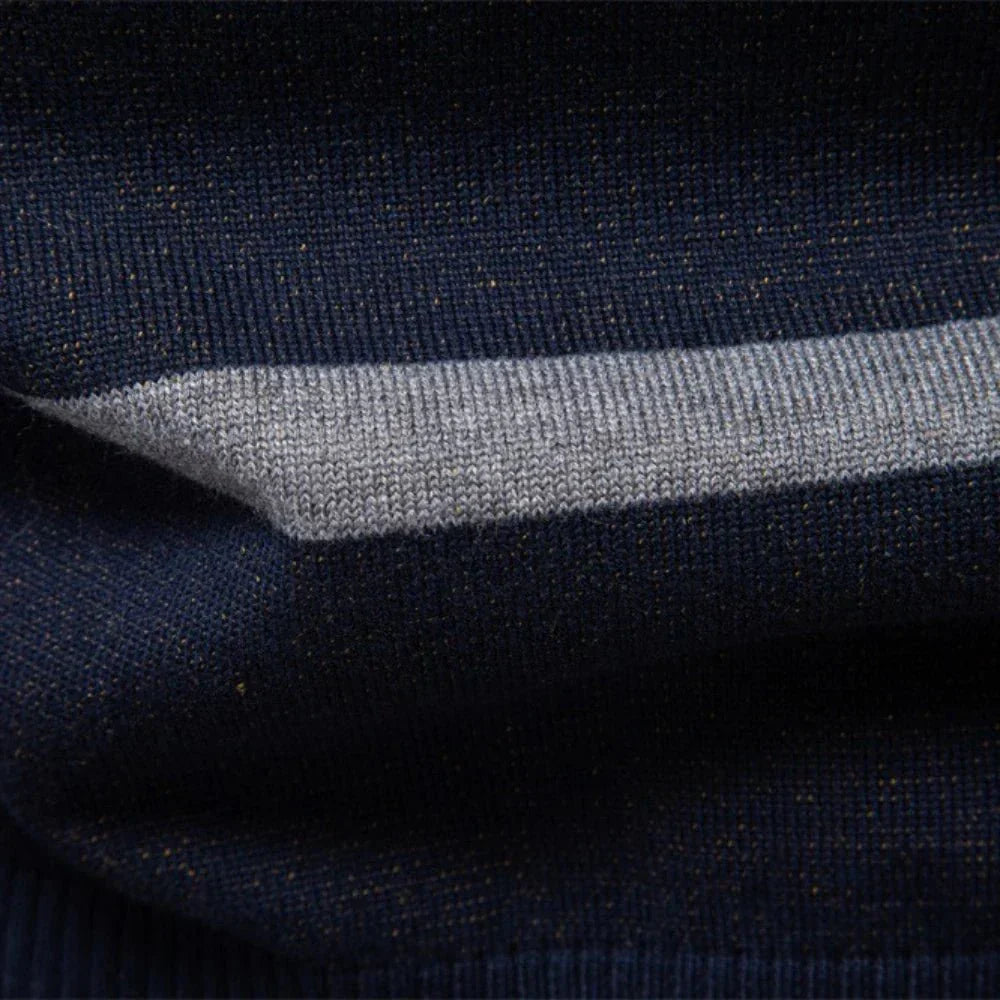Rosenfeld | Maglione Uomo In Maglia Con Design A Rombi