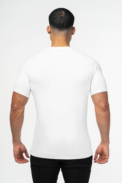 THE MUSCLE BASIC T-SHIRT - WHITE