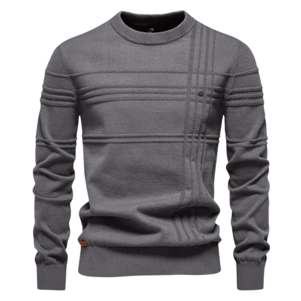 Burkhard | Pullover Elegante Da Uomo Con Motivo A Quadri