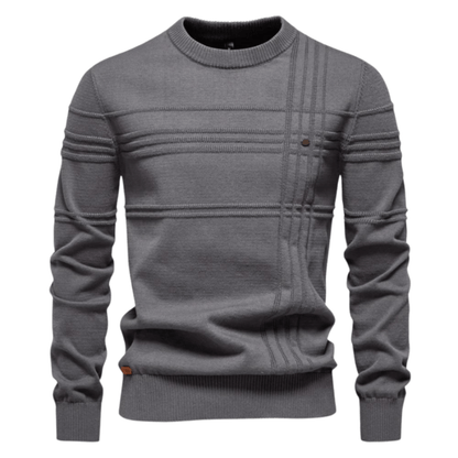 Burkhard | Pullover Elegante Da Uomo Con Motivo A Quadri
