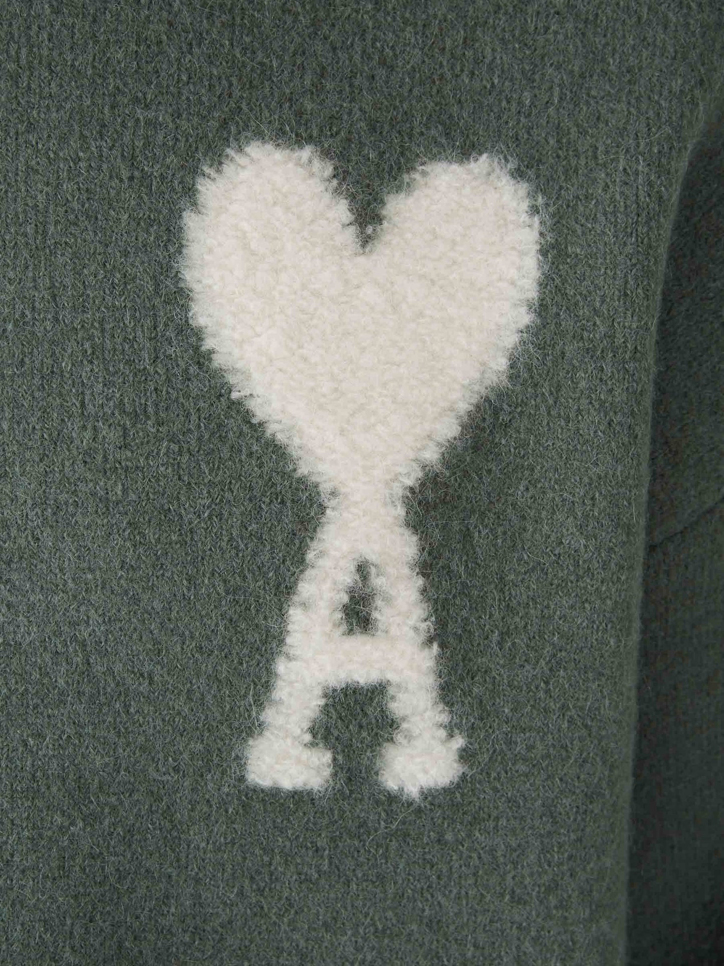 ami heart sweater