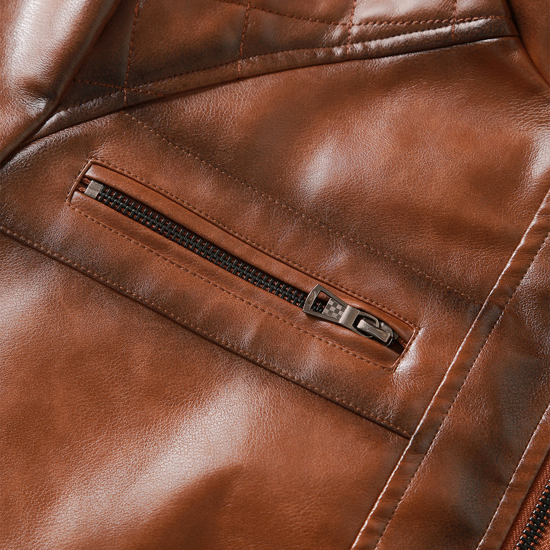 Nico | Giacca In Pelle Cruiser